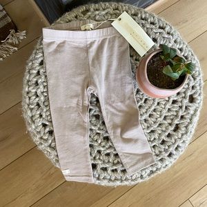 NWT lil legs taupe legging